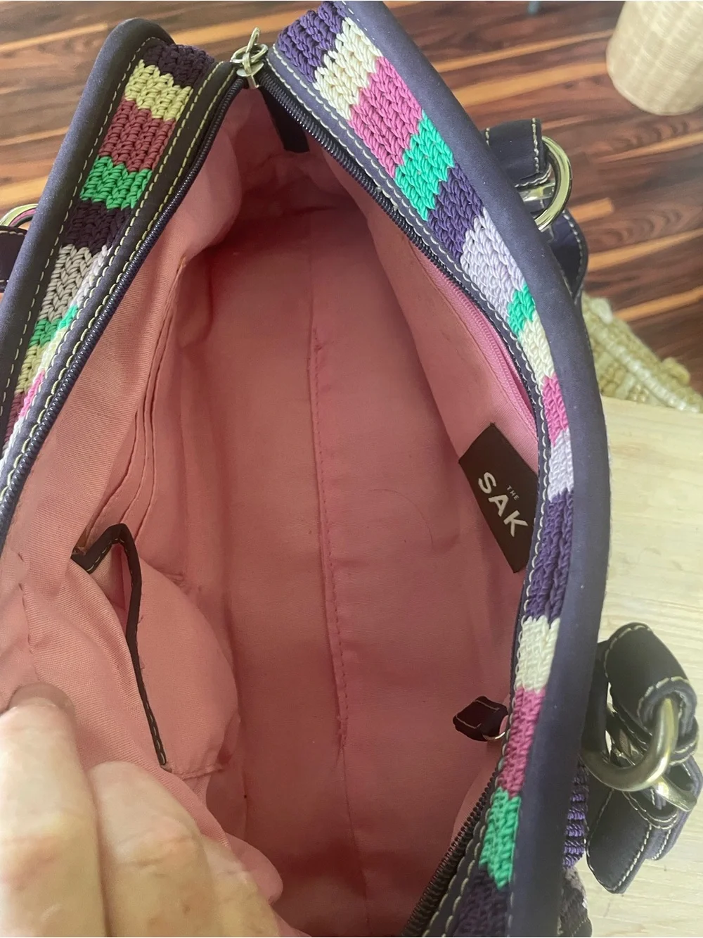 The Sak colorful knit
